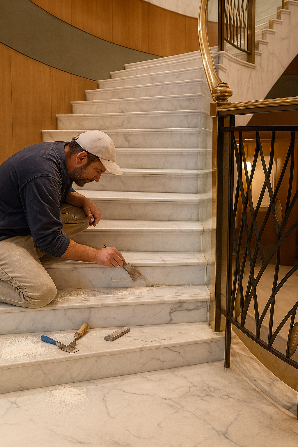 20250712_1244_Marble Staircase Restoration_remix_01jzzr53j5f6ss4238vj4h3cgz